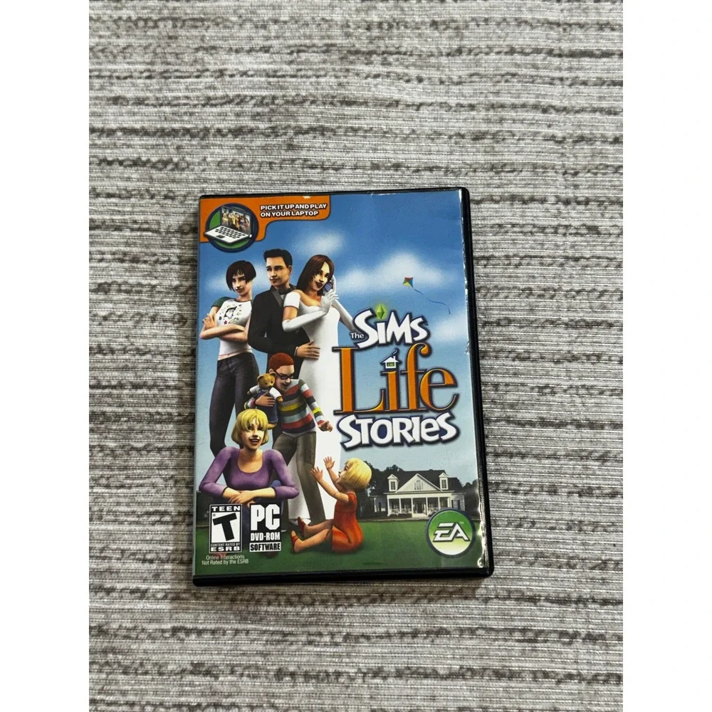 The Sims Life Stories PC DVD-ROM Software EA Games Laptop Friendly 2007